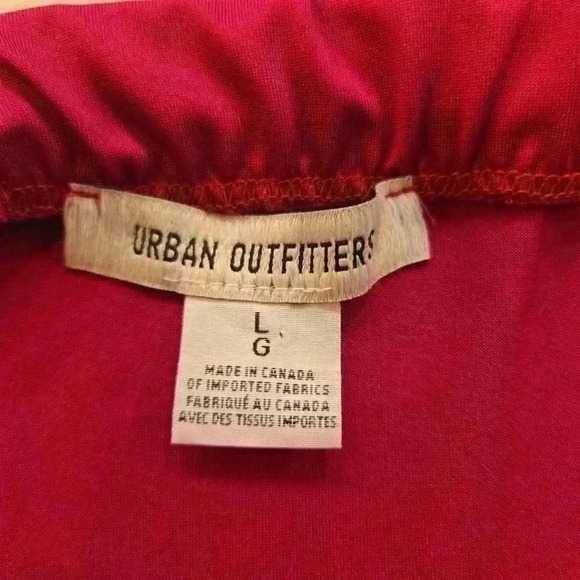 Urban Outfitters Dominique Minimal Stretch Maxi Skirt Fushia size Large - Picture 5 of 8